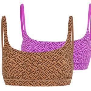 Skims x Fendi Scoop Bralettes